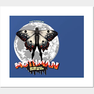 Mothman Cryptid Posters and Art